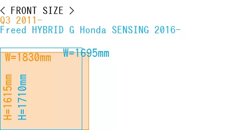 #Q3 2011- + Freed HYBRID G Honda SENSING 2016-